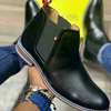 Redhill Genuine Leather Slipon Official Men Boots in Black thumb 3