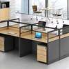 4 Way Modular Mdf Office Desk Configuration thumb 6