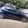 Mazda Demio blue color 2019 model fully loaded. thumb 6
