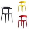 Office Chair: White Plastic Dining chair thumb 1