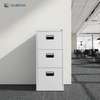 Office Cabinet : 3-Drawers Office Metallic Filing Cabinet thumb 1
