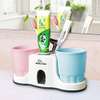 3-in-1 Vacuum Suction Cups Automatic Toothpaste Dispenser thumb 1