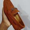 Tods Suede Loafers Horsepit Loafers Mens Shoes Brown thumb 1