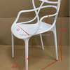 Dining Chair : White Plastic Dining Chair In Keroka thumb 4