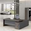 Executive L-Shape Office Desk with Wooden Surface thumb 3