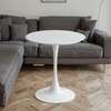 White Round Dining Table thumb 6