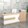 Modern Front Office Reception Desk with Storage thumb 1