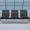Office Bench : 3 - Seater Black Reception Bench thumb 3