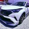 Toyota CH-R hybrid white 2018 thumb 1