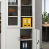 Office Cabinet: 2-Door Glass Office Cabinet thumb 2
