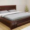 🛏️ Luxury Mahogany Bed Frame thumb 1