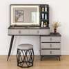 Modern Dressing Table with Storage Cabinet thumb 5