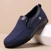 Comfort Fashion Slipon Mens Sneakers Navy Blue thumb 0
