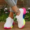 *Rainbow  sneakers Restocked🥳🥳 Size 37-42  Normal fitting thumb 5