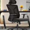 OFFICE CHAIR: Black UnVisible Office Chair thumb 4