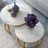 Office Table: Marble Top Round Coffee Table thumb 4