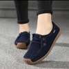 Navy Blue Loafers flats woman folding moccasins women flats thumb 0