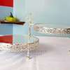 Gold Crystal Cake Stand Set of 5 thumb 0