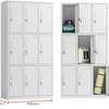 Office Cabinet: 9-Door Secure Cabinet with Locking Keys thumb 4