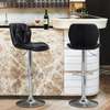 Barstool: Black Adjustable Height Office Barstool thumb 0