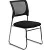 Office Chair; Armless Black Guest Chair thumb 4