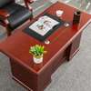Office Desk; 1400mm Designer Mahogany Office Desk thumb 2