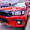 Toyota Hilux double cabin red 2018 thumb 1