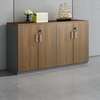 Wooden 4 Door Lockable Storage Custom Office Cabinet thumb 0