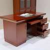 120cm Computer Writing Desk with Cabinet & Drawers thumb 0