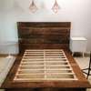 Floating solid wood bed thumb 1
