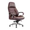 Office Chair : Pure Leather Luxury Ergonomic Boss Chair thumb 12