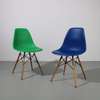 modern light-duty colored plastic Eames chair thumb 0