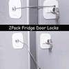 Child Safety fridge lock with  key thumb 3
