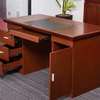 Office Desk: 1400mm Executive  Office Mahogany Desk thumb 3