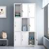 Office Cabinet: Nine Lockers Gray Office Staff Cabinet thumb 3