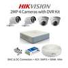 HIK Vision Four CCTV Cameras Complete System Kit. thumb 1