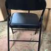 Lightweight Stackable Foldable Leather Office Chair thumb 4