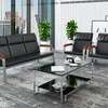 5 Seater Office Leather Waiting Office Sofas thumb 1