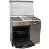 RAMTONS EB/165 4 GAS+ 2 ELECTRIC + GAS COMPARTMENT STAINLESS STEEL ELBA COOKER thumb 1