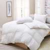 King-size white striped duvet thumb 3