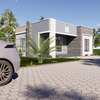 Modern 2 Bedroom Bungalow House Plan thumb 0