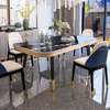 Dining Set; Black Marble Dining Set in Nyamaiya thumb 4