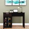 Office Desk: Matte Finish, Dark Wenge, Study Work Table thumb 5