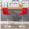 Leather Adjustable Barstool thumb 0