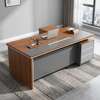 1.8m L-shaped Executive Office Desk thumb 0
