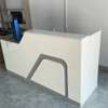 Reception Desk; 1800mm Sleek White Imported Reception Desk thumb 5