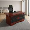 Office Desk : Brown Mahogany 1.2M Executive Office Desk thumb 0