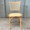 Woven Rope Back Dining Chair thumb 0