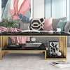 Coffee Table; Black Marble Coffee Table in Suneka thumb 4