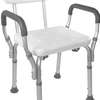 Shower Chair/  Bath Seat, Removable Back and Adjustable Legs thumb 5